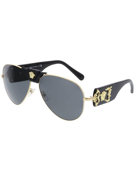 gold versace men's eyeglasses|men's Versace sunglasses with gold.